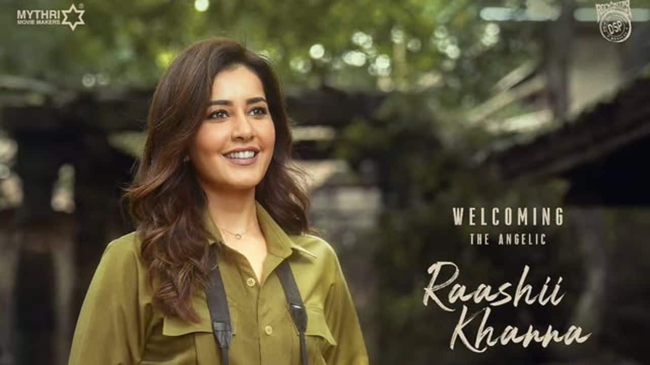 Raashii Khanna to star with Pawan Kalyan in upcoming Telugu film Ustaad Bhagat Singh