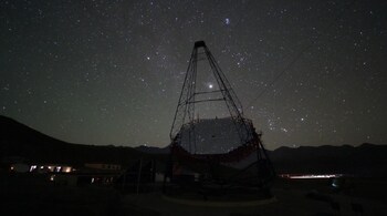 Night time observations using the MACE Telescope (Image: PIB)