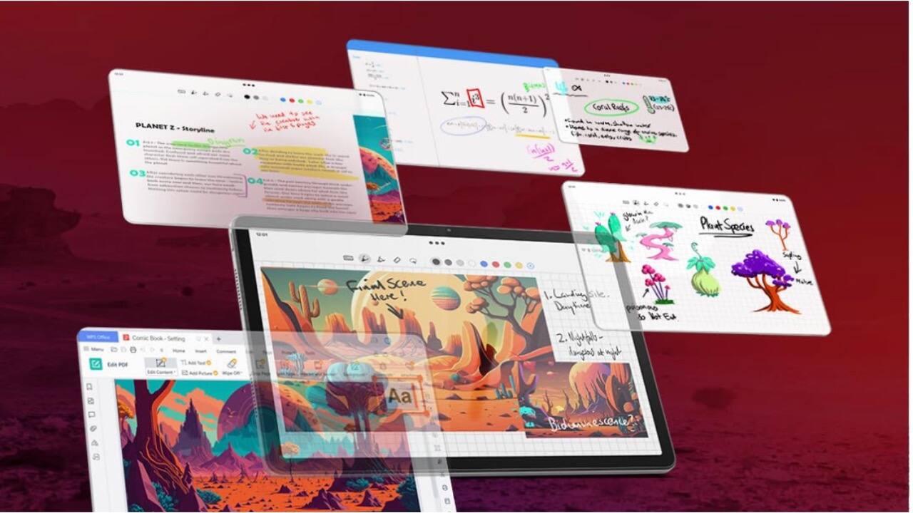 Lenovo Tab M11 5G 10.6-inch 2K display at 90 Hz, 6 GB + 128 GB, 5G-ready, Dolby Atmos dual speakers  Balances display clarity, connectivity, and portability—great for on-the-go use. 