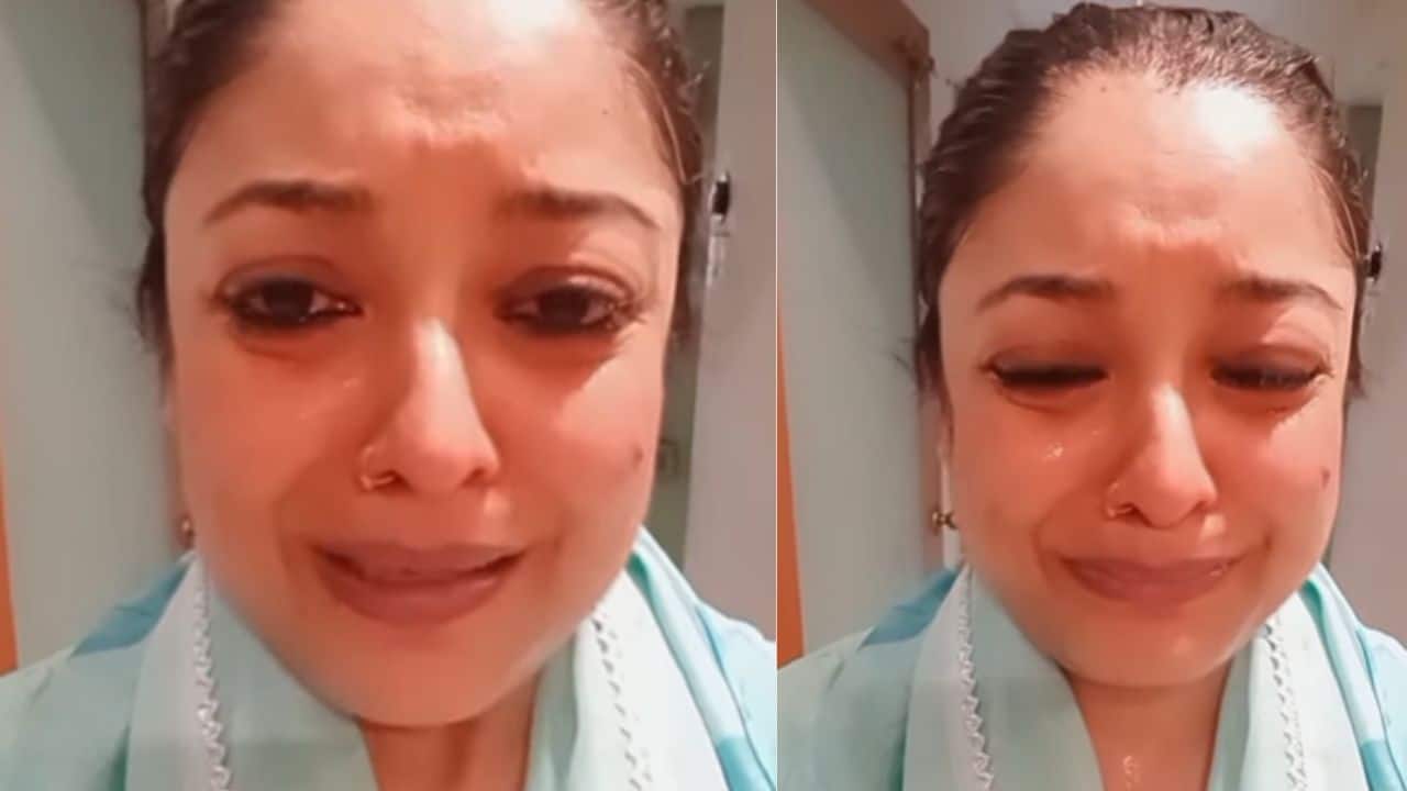 Tanushree Dutta breaks down in video, alleges threats at her home, watch