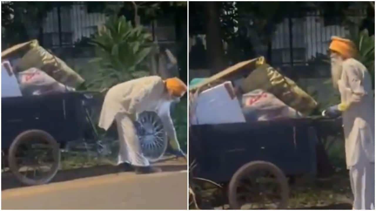 'Salute to warrior': Anand Mahindra praises retired IPS officer, 88, cleaning Chandigarh streets. Watch 'Salute to warrior': Anand Mahindra praises retired IPS officer, 88, cleaning Chandigarh streets. Watch