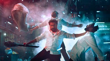 Karuppu teaser released on Suriya's birthday