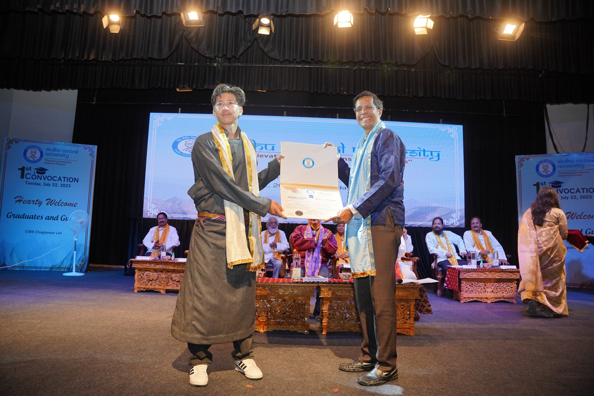World’s highest university in Ladakh holds first convocation, 14 students receive degrees World’s highest university in Ladakh holds first convocation, 14 students receive degrees
