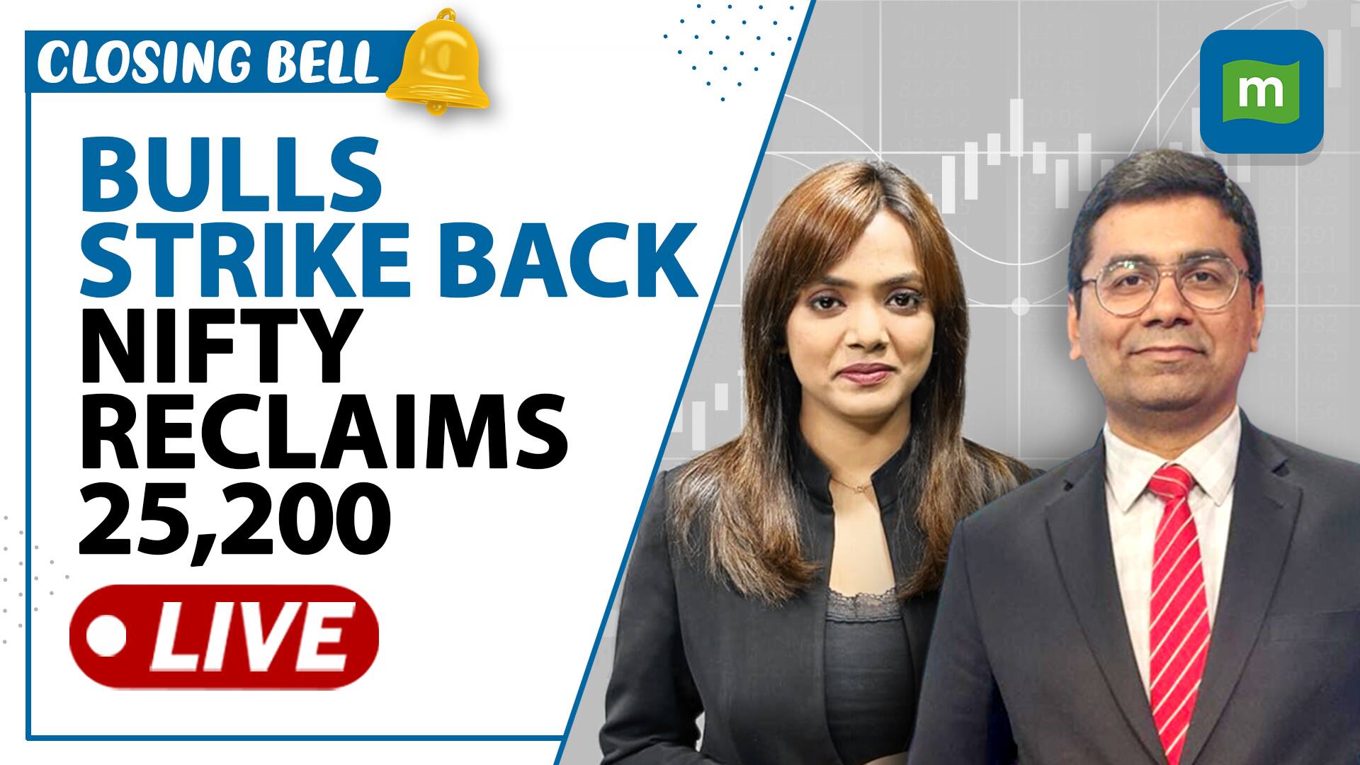 Live: Nifty reclaims 25,200 as banks, Auto stocks power ahead | Closing Bell