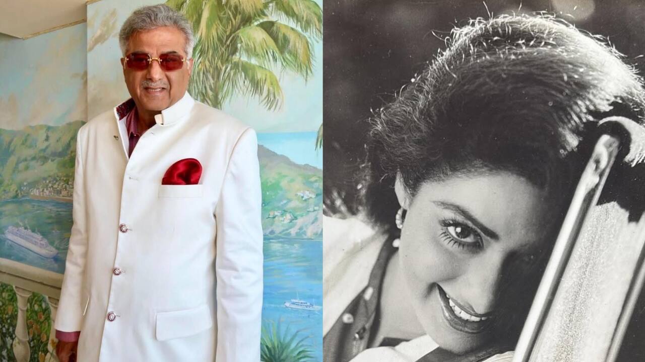Boney Kapoor shares a black and white throwback photo of Sridevi, see here