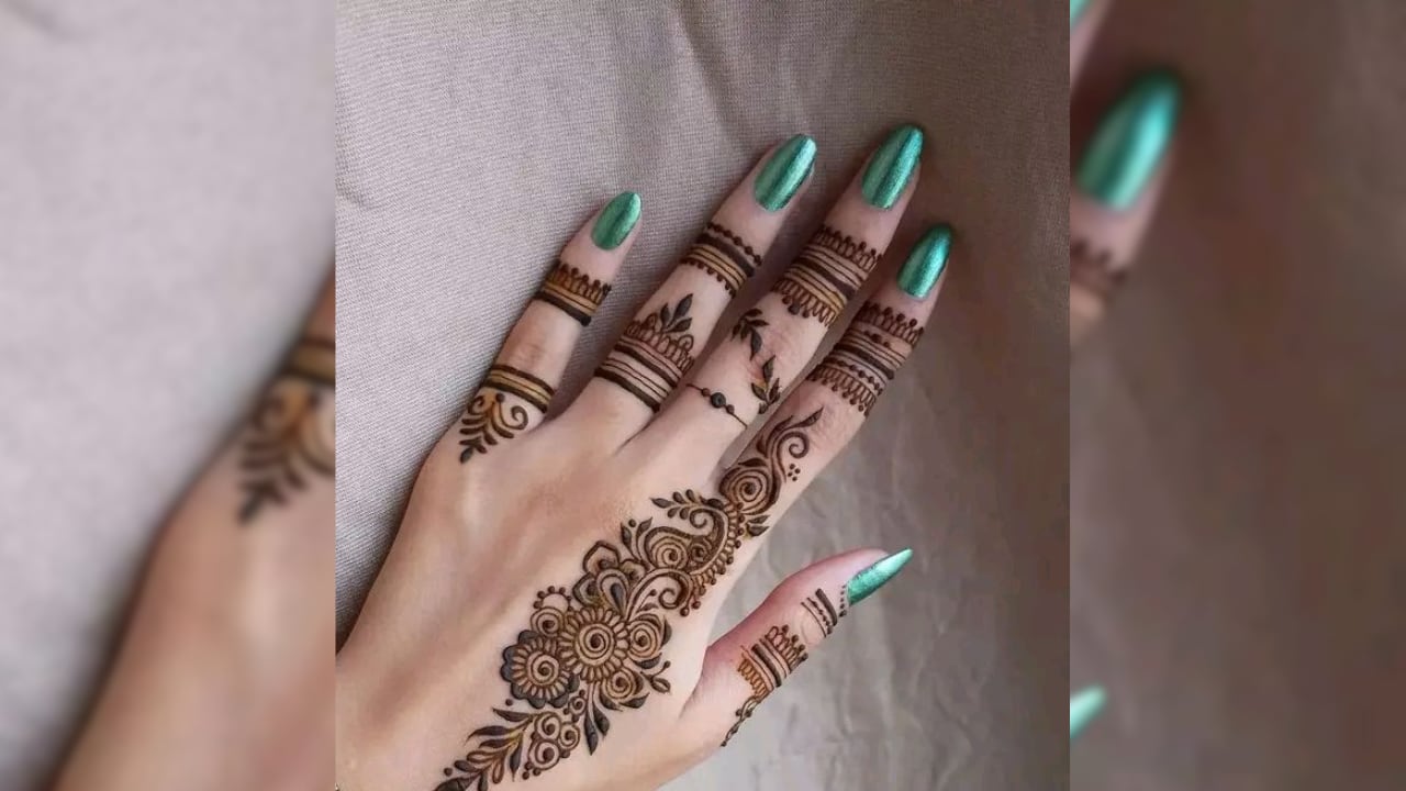 Teej 2025 Mehndi Designs (Image: Pinterest)