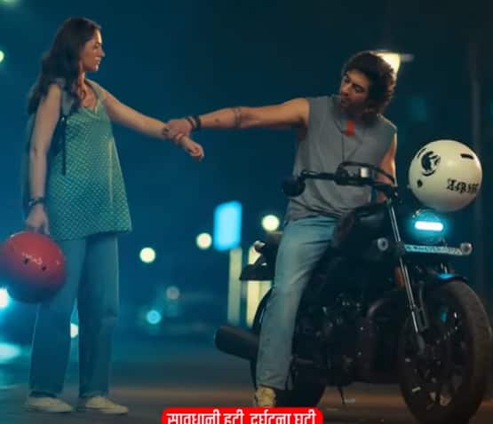 'Jab Saiyaara bina helmet ke ...': UP Police gives Ahaan-Aneet scene a traffic twist