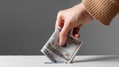The donations via electoral trusts are only a part of total contributions received by parties.