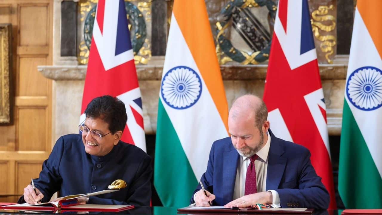 According to Commerce Minister Piyush Goyal, the agreement is a major boost for Indian farmers and fisherfolk — with nearly 95% of agricultural goods and 99% of marine exports enjoying duty-free access to the UK.