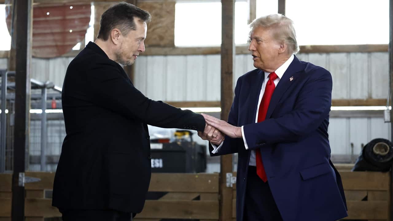 Trump denies wanting to destroy Elon Musk’s firms