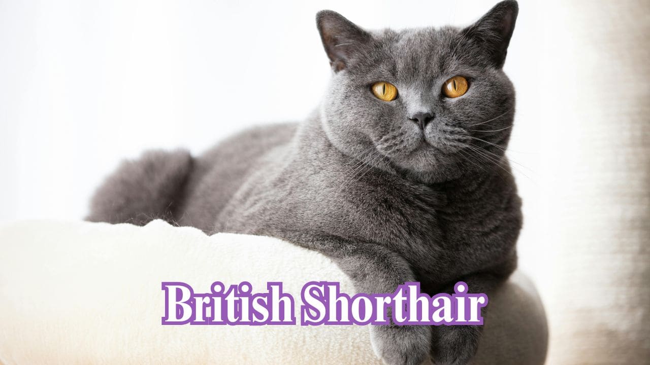 British Shorthair: Not necessarily the tallest, British Shorthairs are sturdily built and round-faced, with a plush coat and robust build. (Image: Canva)