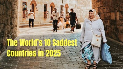These are world’s 10 saddest countries—See where India ranks