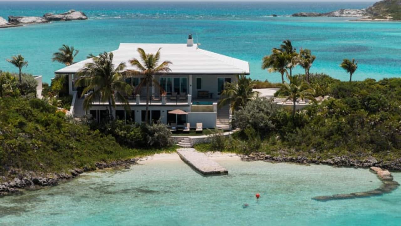 8. Over Yonder Cay, Bahamas Set in the Exuma chain, Over Yonder Cay marries eco-luxury with island recreation—nine-hole golf, paddleboarding, and private villas powered by renewables define this elite Bahamian escape into guilt-free tropical indulgence. (Image: Over Yonder Cay)