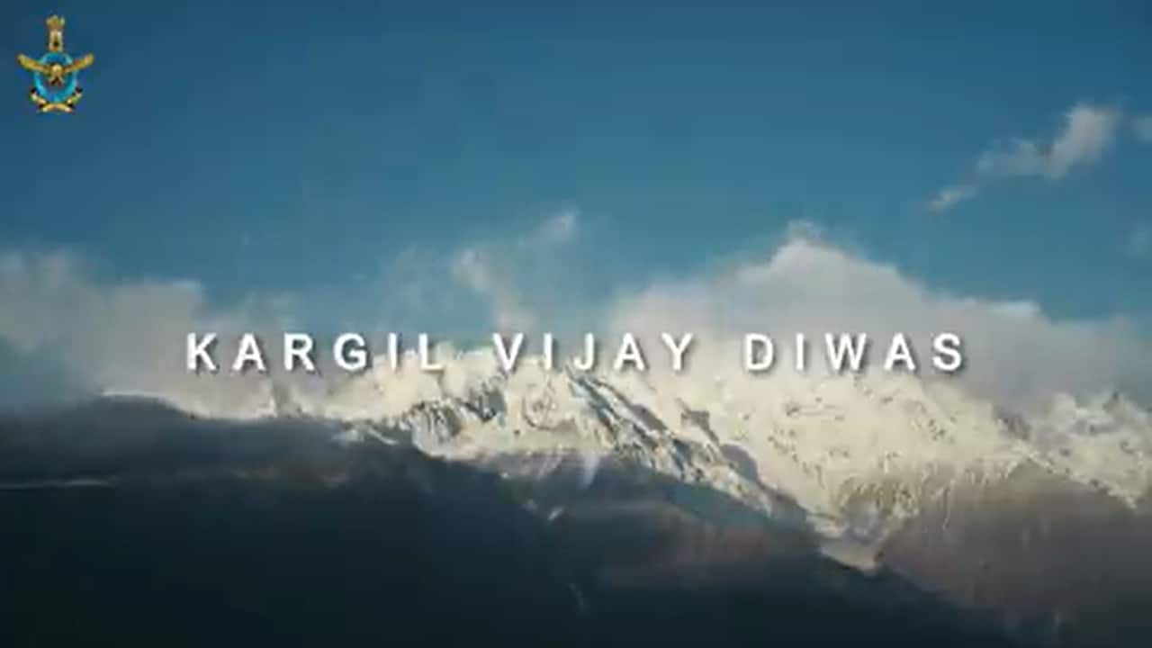 'Maa tujhe salaam': IAF's heartfelt tribute as India marks 26 years of Kargil victory | Watch 'Maa tujhe salaam': IAF's heartfelt tribute as India marks 26 years of Kargil victory | Watch