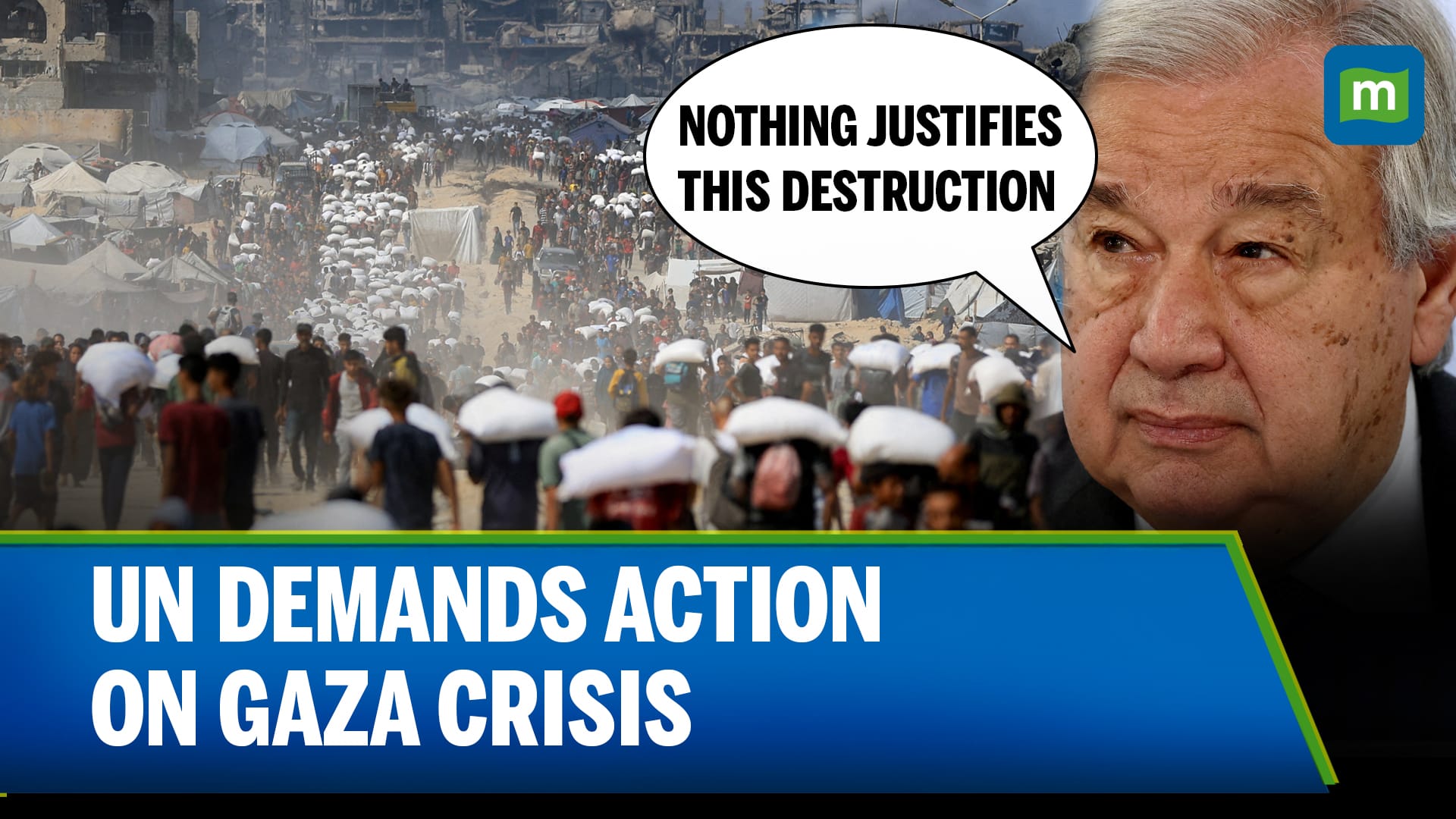 UN Chief Urges Immediate Gaza Ceasefire | Guterres Speaks at Amnesty Conference | N18G