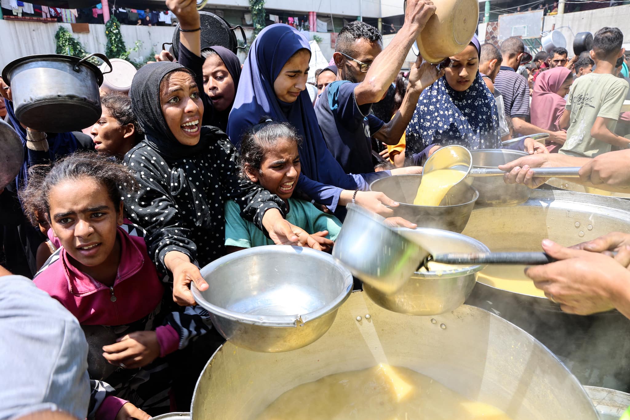 UNICEF treated 5,000 children suffering from acute malnutrition in Gaza during just two weeks in July. (Image: AFP) 