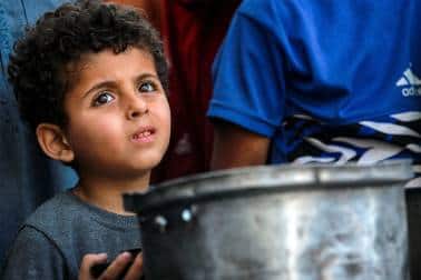 Jordan’s Royal Air Force prepares to drop 500 tons of food supplies over Gaza, coordinating with Israeli authorities. (Image: AFP) 