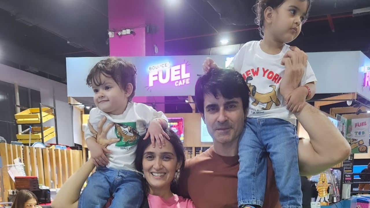 Gautam Rode celebrates twins’ second birthday with adorable jungle-themed bash, see here