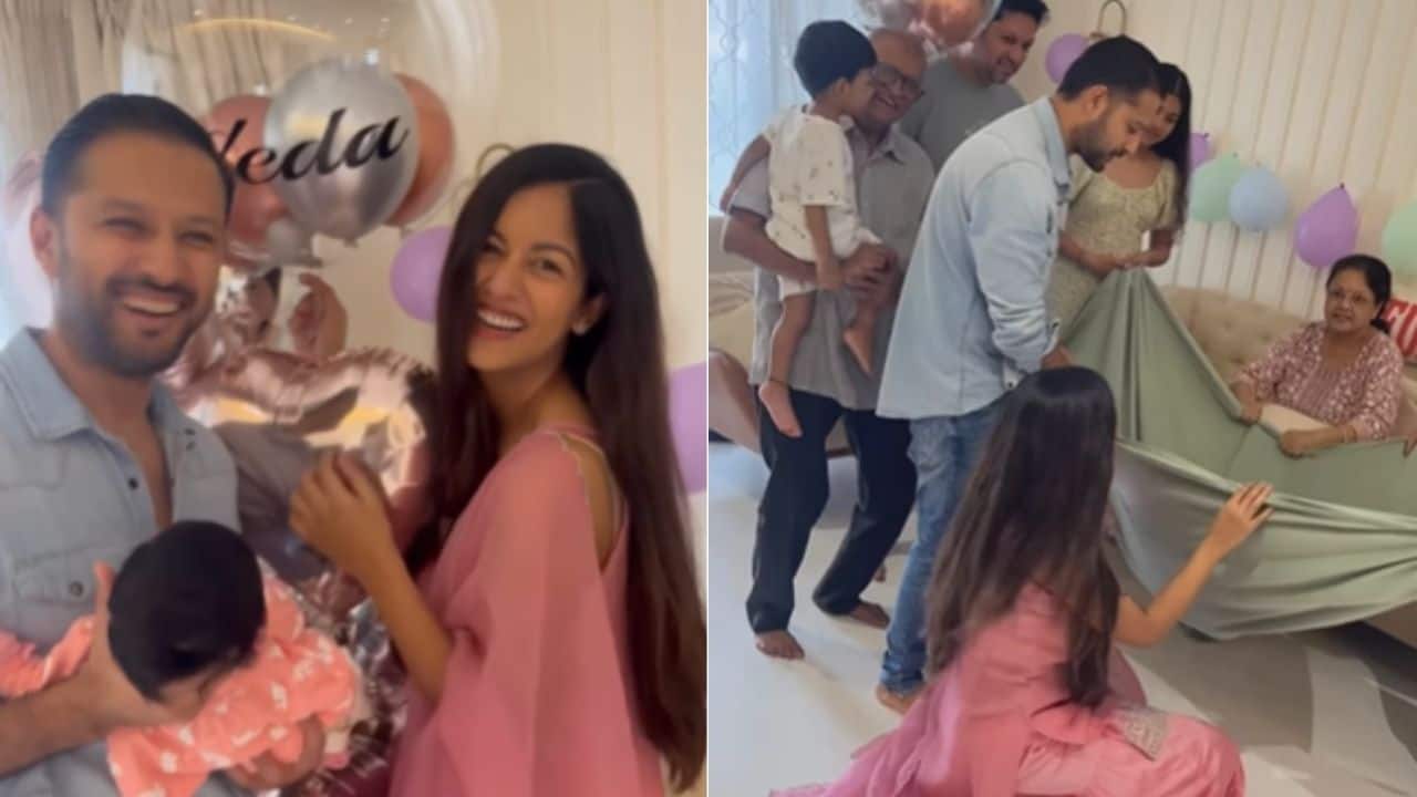 Vatsal Sheth and Ishita Dutta name their baby girl Veda in sweet family moment, watch
