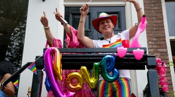 Since his return to power, US President Donald Trump has rolled back many rights enjoyed by transgender people. (Image credit: AFP)