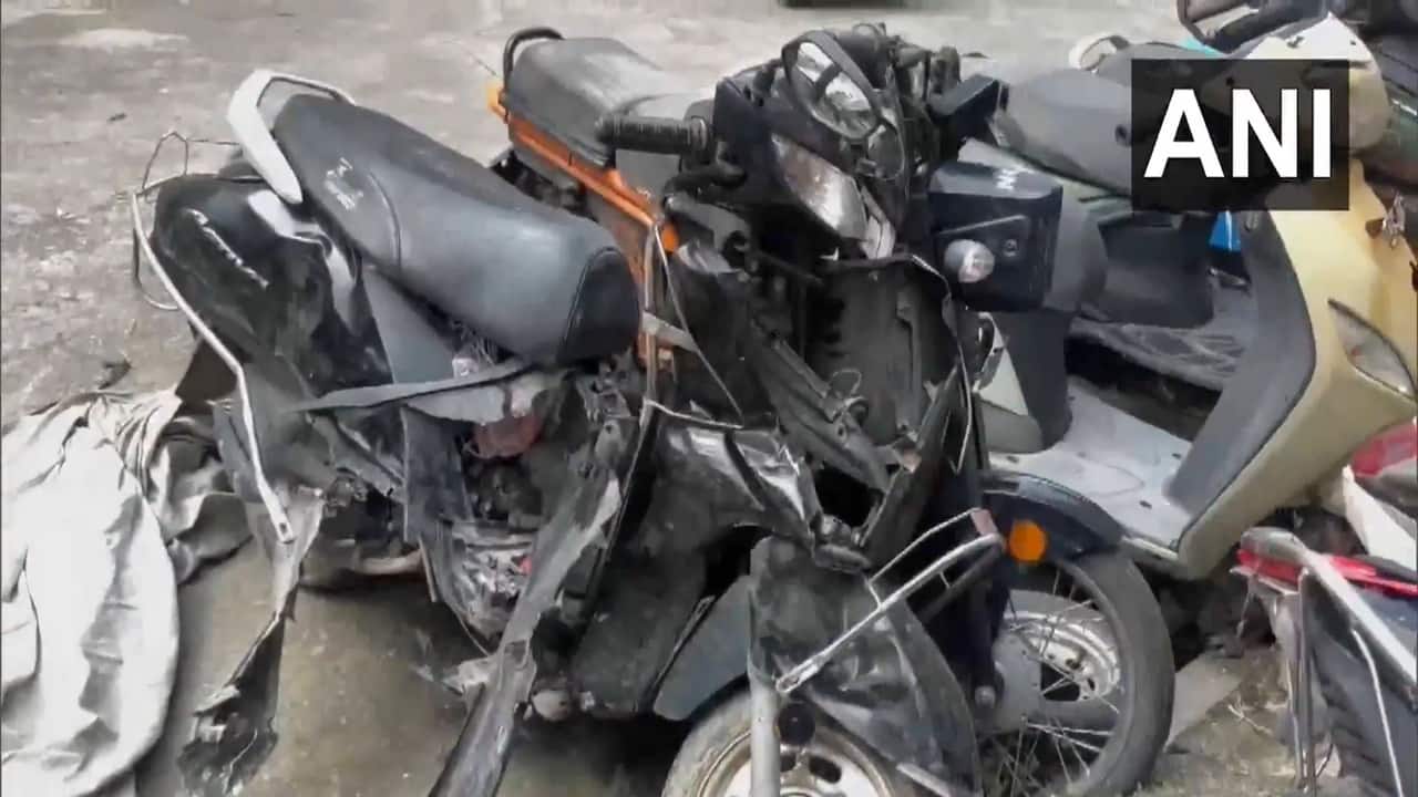 Noida horror: Speeding BMW hits scooter in Sector 20; child dead, two ...