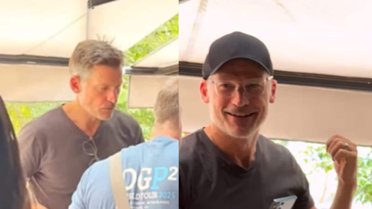 Game of Thrones star Nikolaj Coster-Waldau surprises fans with visit to Bengaluru’s Rameshwaram Cafe