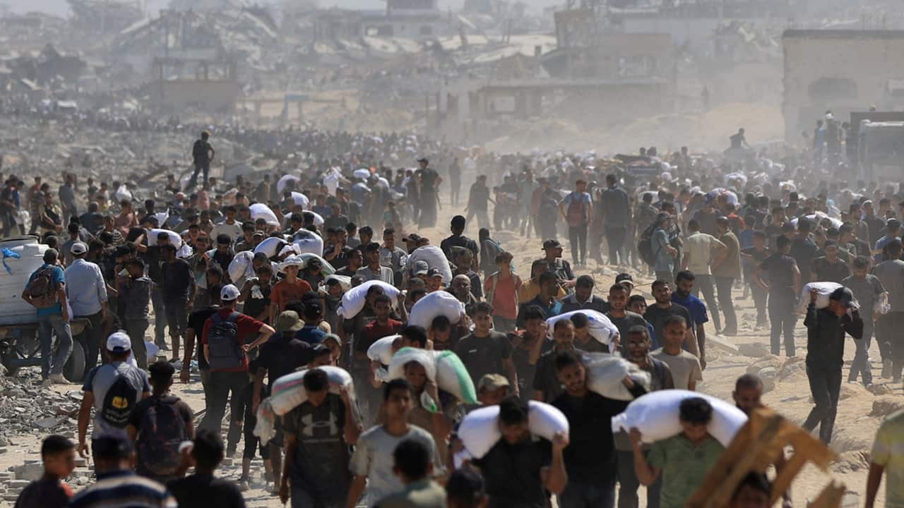 Gaza News Live: Arab leaders at UN decry Gaza 'genocide' and urge creation of a Palestinian state