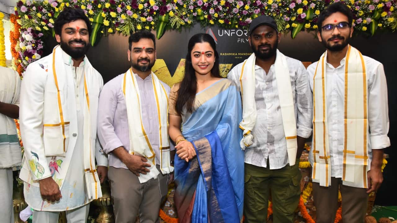 Rashmika Mandanna’s action drama Mysaa launched in grand traditional ceremony