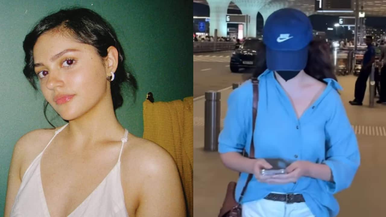Saiyaara's Aneet Padda says 'mujhe sharam aa rahi hai' as she gets papped at the airport