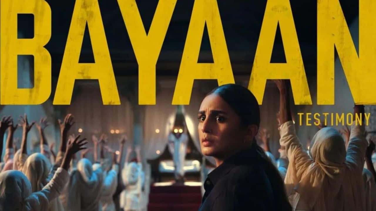 Huma Qureshi stars in Bayaan, a powerful drama that earned a spot at the Toronto International Film Festival (TIFF). The film follows a renowned poet who, after years of silence, is forced to confront her traumatic past when a young journalist digs into her life. Huma Qureshi stars in Bayaan, a powerful drama that earned a spot at the Toronto International Film Festival (TIFF). The film follows a renowned poet who, after years of silence, is forced to confront her traumatic past when a young journalist digs into her life.