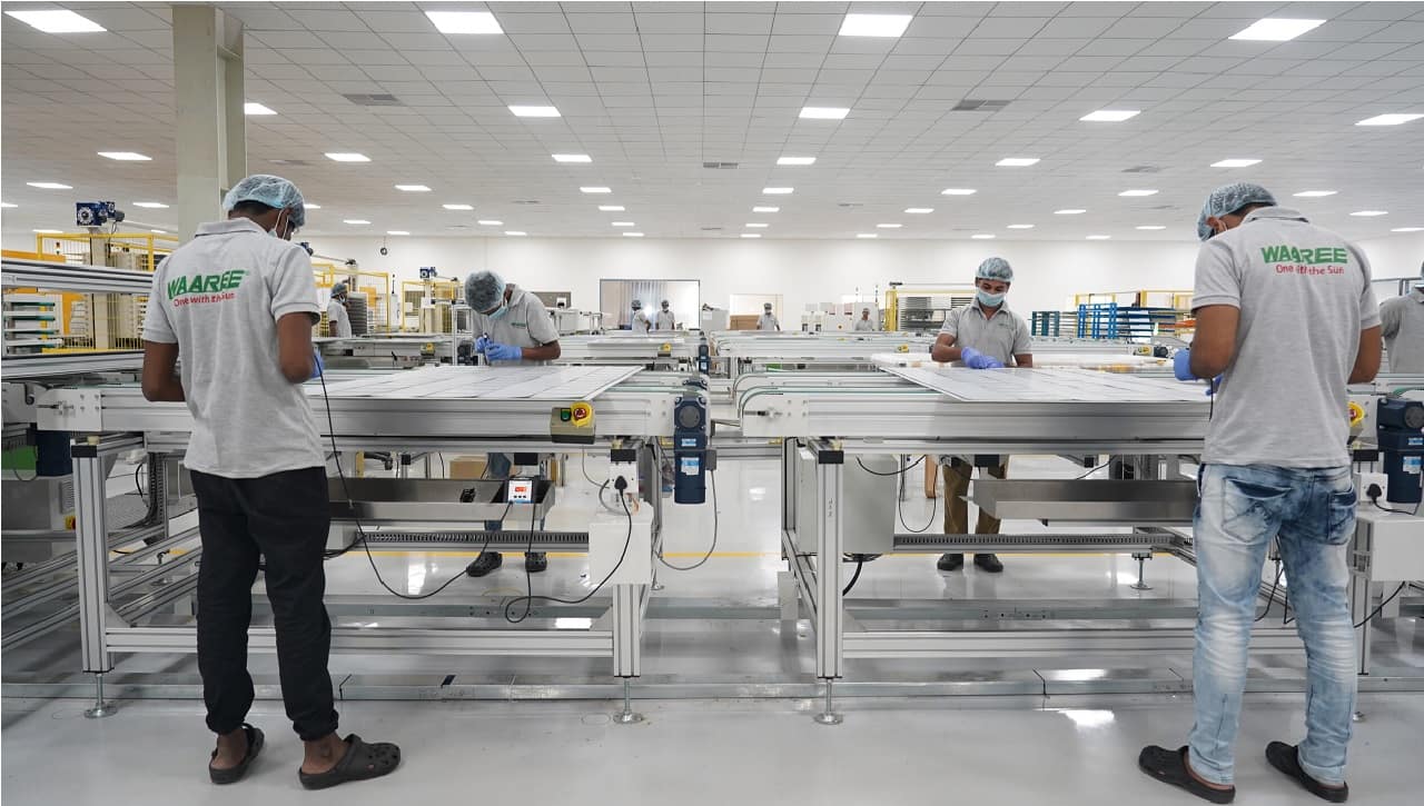 Waaree Energies stock gains 3% as board clears Rs 8,175 crore capex for capacity expansion Waaree Energies stock gains 3% as board clears Rs 8,175 crore capex for capacity expansion