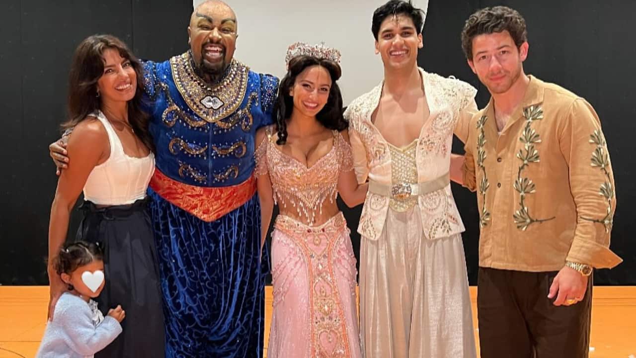 Desi Pride on Broadway Priyanka felt proud seeing Indian actors in lead roles. She praised Adi Roy and Sonya Balsara in her caption, saying, &quot;You were all mesmerizing! Seeing the incredibly talented Indian leads made my little heart flutter!&quot;