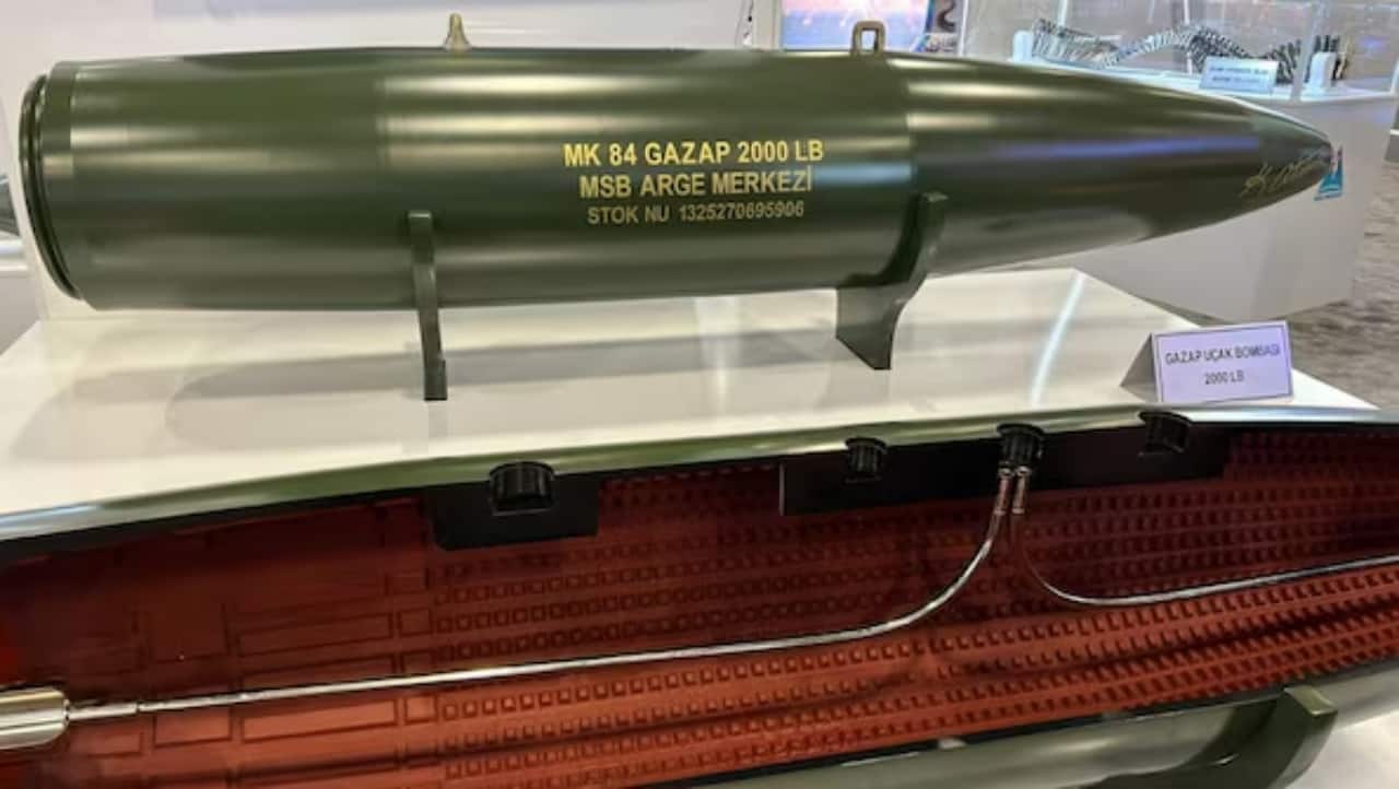 Turkey unveils 970-kg ‘Gazap’, its most powerful non-nuclear bomb: Should India worry?