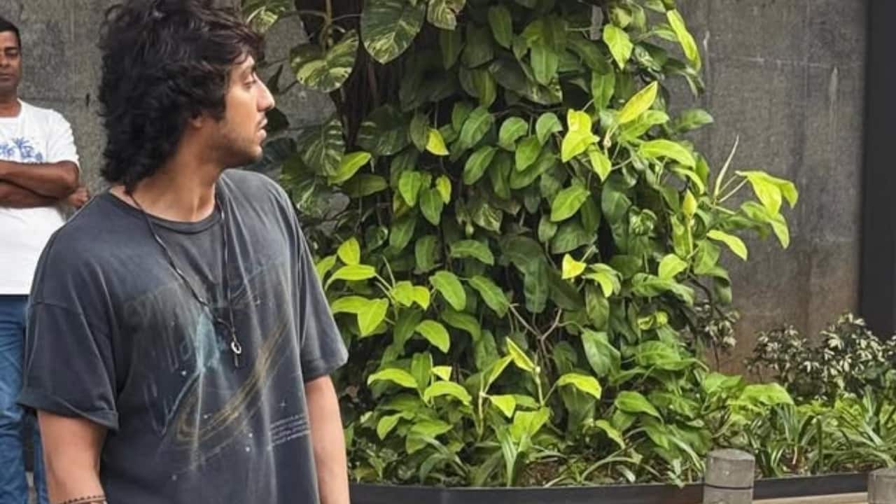 Comfort in chaos, smiles in silence - In between action and cut, Ahaan finds stillness — and that’s where the magic brews.