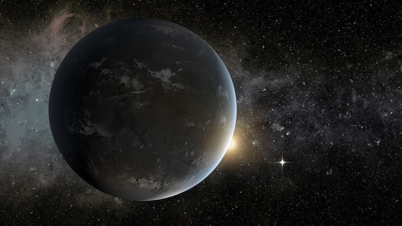 A distant super-Earth in space hosts a vast alien ocean but shows no signs of life, say scientists