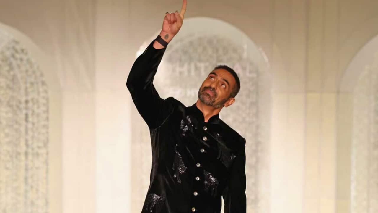 Arjun Rampal returns to ramp in honour of his late friend Rohit Bal at India Couture Week 2025