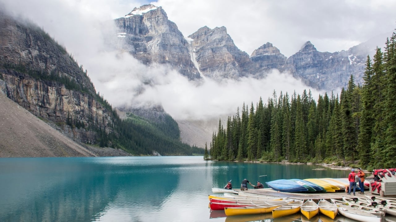 3. Banff National Park, Canada — Majesty in the Wilderness Banff’s rugged mountains and crystalline lakes define the essence of Canadian wilderness. Its vast landscapes invite exploration on foot or paddle, revealing an unspoiled world where wildlife roams freely and vistas inspire awe. The park is a sanctuary for travellers seeking both adventure and tranquil communion with nature. (Image: Unsplash)