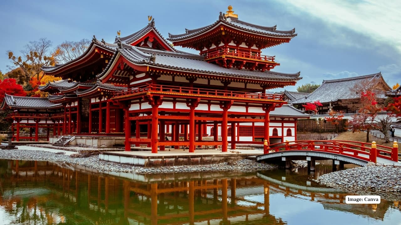 Tucked between the culturally rich cities of Kyoto and Nara, Uji is a hidden gem that offers a perfect blend of natural beauty, historical depth, and unmatched tea heritage. Revered globally as the matcha capital of the world, Uji is where Japan’s finest powdered green tea originates—produced through techniques refined over centuries. But beyond its lush tea plantations, Uji captivates visitors with serene temples, riverside walks, literary connections, and centuries-old shrines. Whether you are a tea connoisseur, a cultural enthusiast, or simply a traveller in search of Japan’s quieter corners, Uji promises an immersive experience. Here are 10 must-visit places in Uji that bring to life the city’s timeless charm. (Image: Canva)