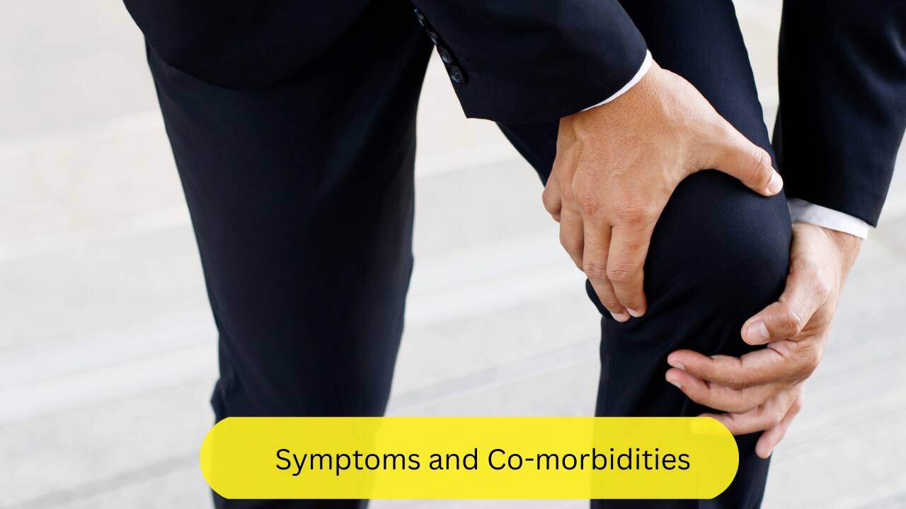 Symptoms and Co-morbidities There may be intermittent pain while walking, which can progress to pain when one is resting. The pulses that are ordinarily palpable in the foot become feeble, or absent altogether. If the person has some co-morbidities, like diabetes mellitus, it can worsen the ulceration and lead to gangrene faster.   