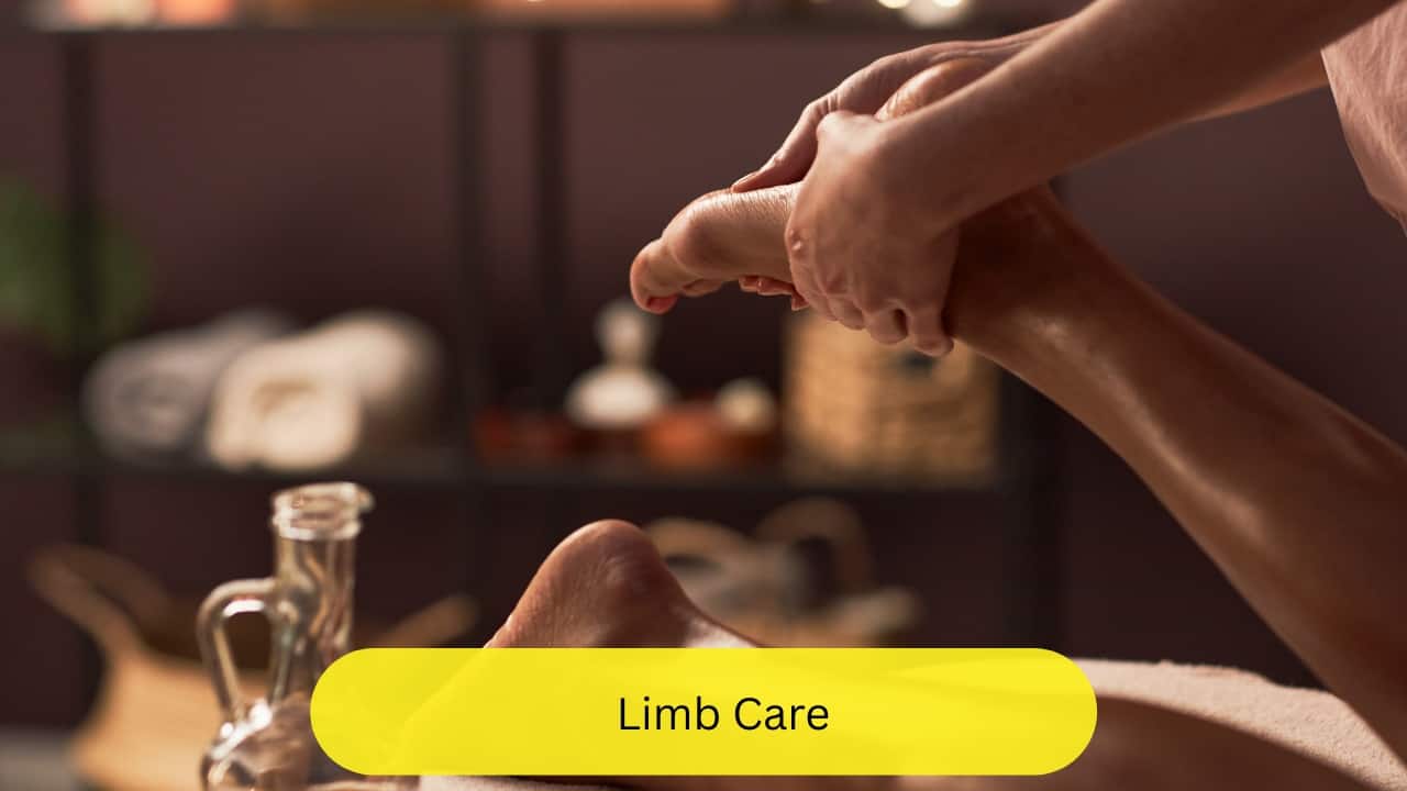 Limb Care Chiropody, or the treatment of legs, is essential. You must avoid frequently exposing your feet to extremes of temperatures, like too cold to warm. You should be wary of even minor trauma, like nail paring or excess pressure at the pressure points in the feet. Oiling of feet can help in preventing dryness and must be done regularly.(Image: Canva)