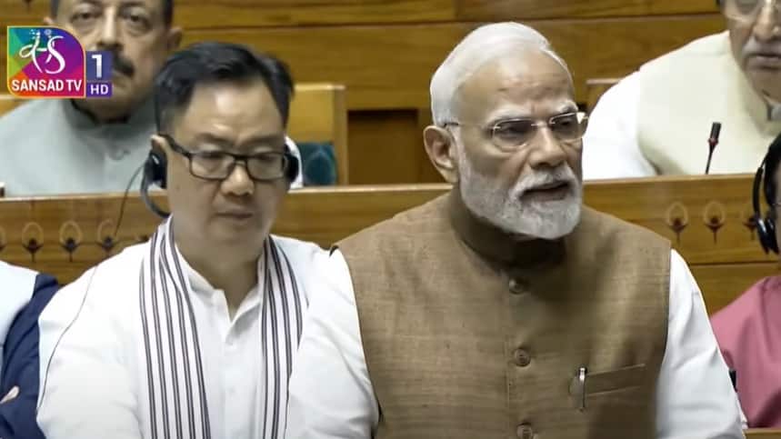 No Indus Waters Treaty relief for Pakistan? PM Modi's big message during Lok Sabha speech