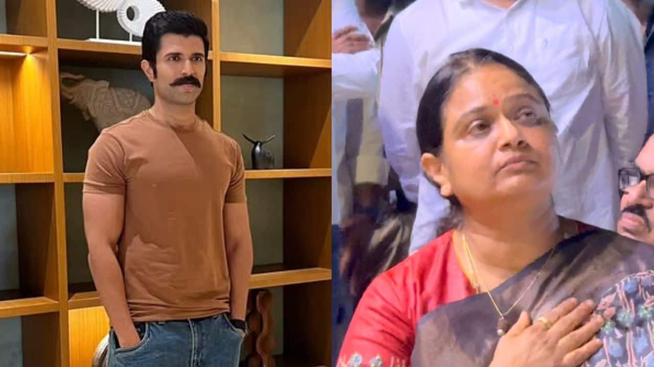 Vijay Deverakonda's mother gets emotional as Anirudh Ravichandran praises his acting in Kingdom at pre-release event