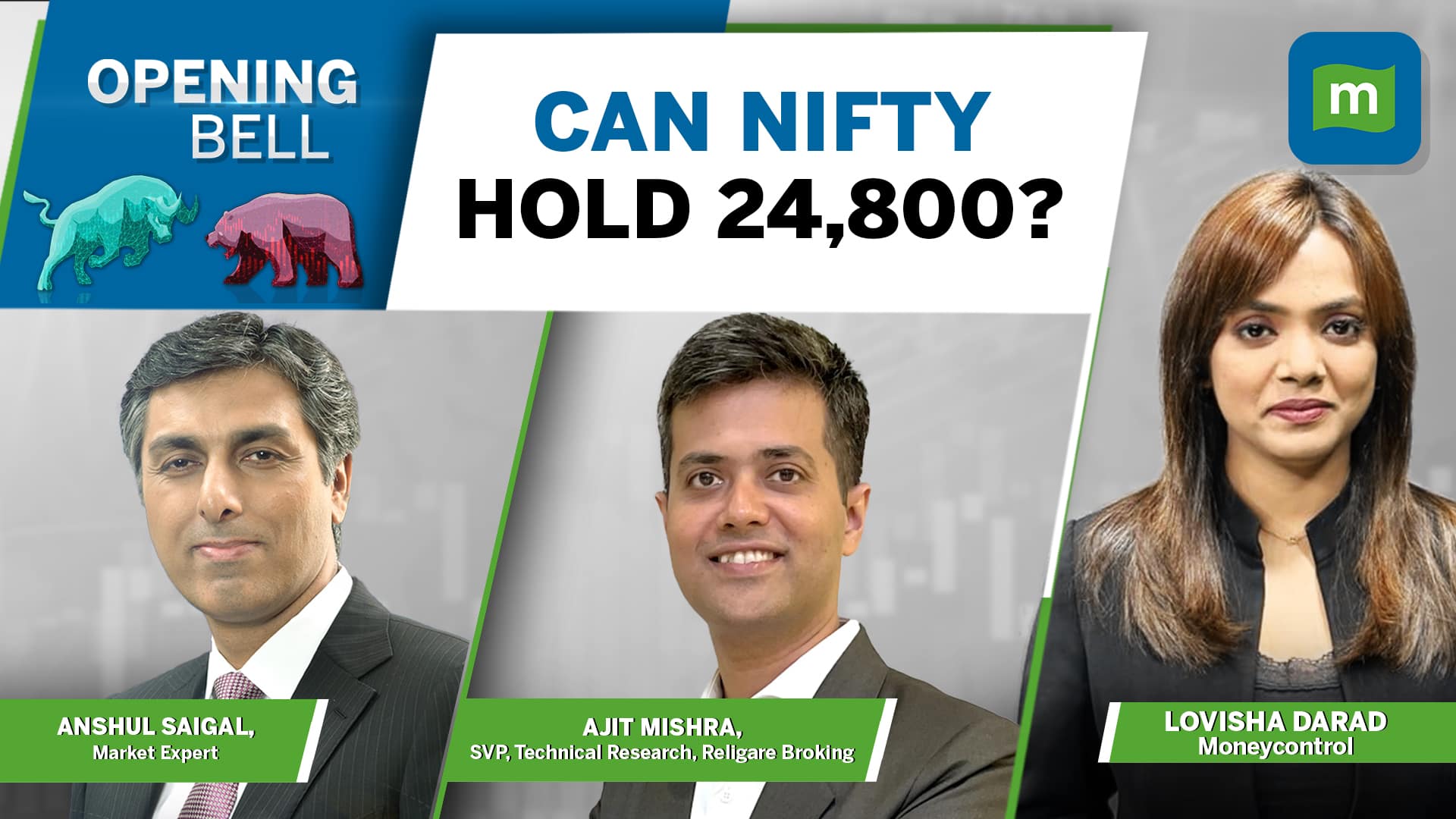 Live: Can Nifty bulls drive it back to 25,000 levels? | Opening Bell