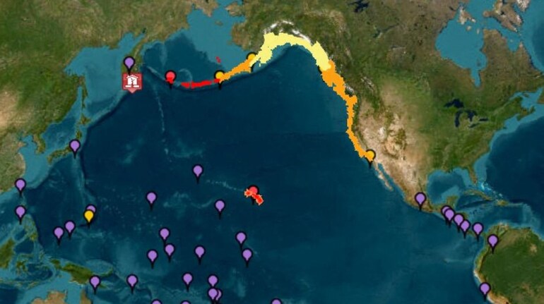 The first tsunami wave hit the coastal area of Severo-Kurilsk, the main settlement on Russia’s Kuril Islands in the Pacific,