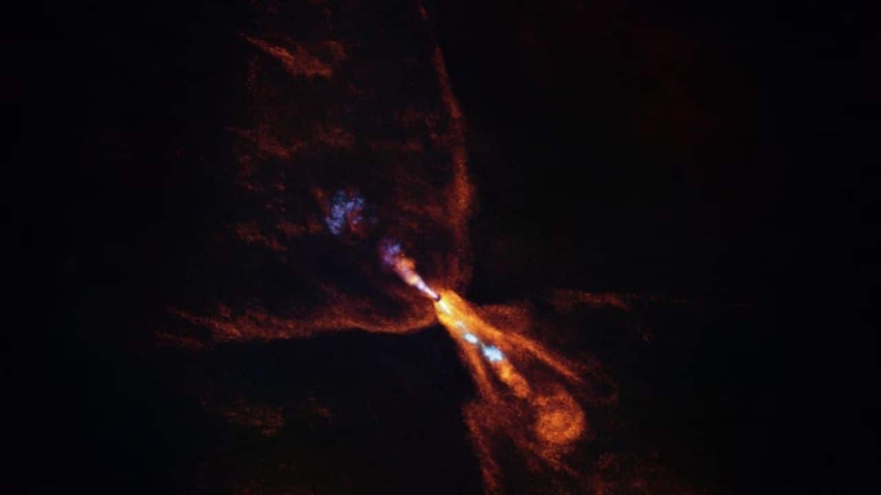 Astronomers capture a glimpse into the birth of a new solar system for the first time