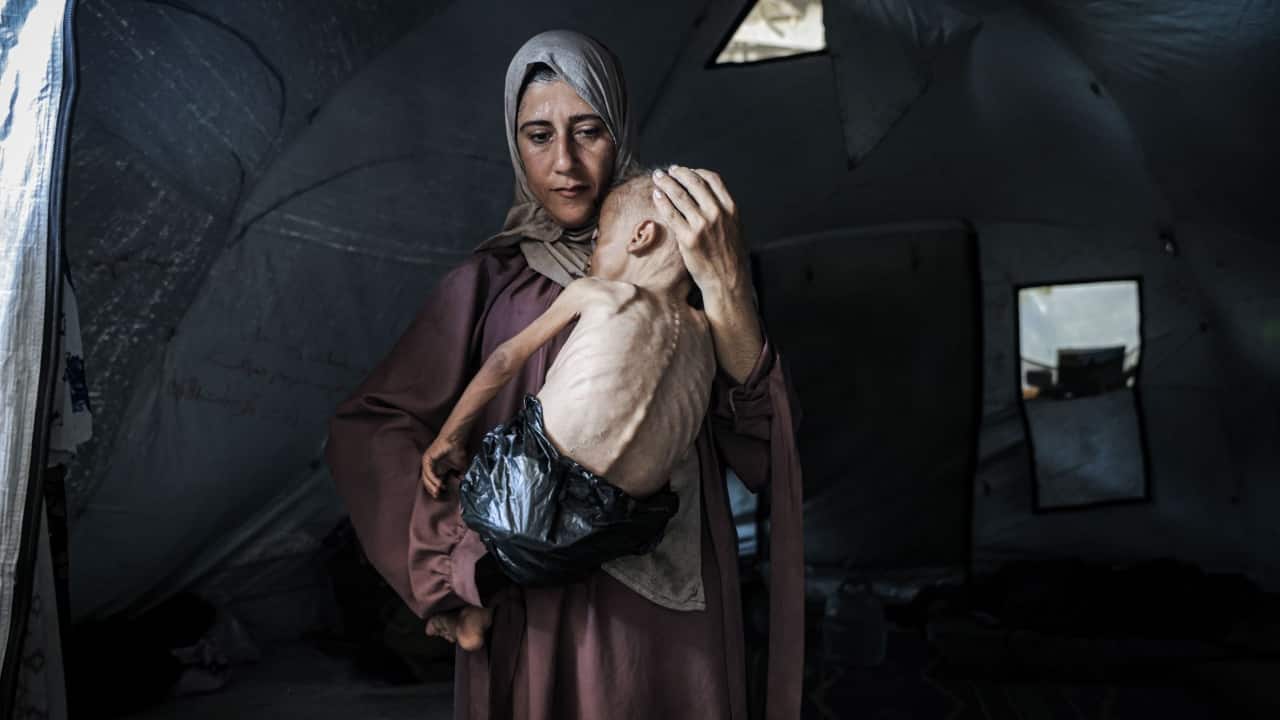 Why aid isn’t reaching Gaza’s starving civilians despite trucks at the border