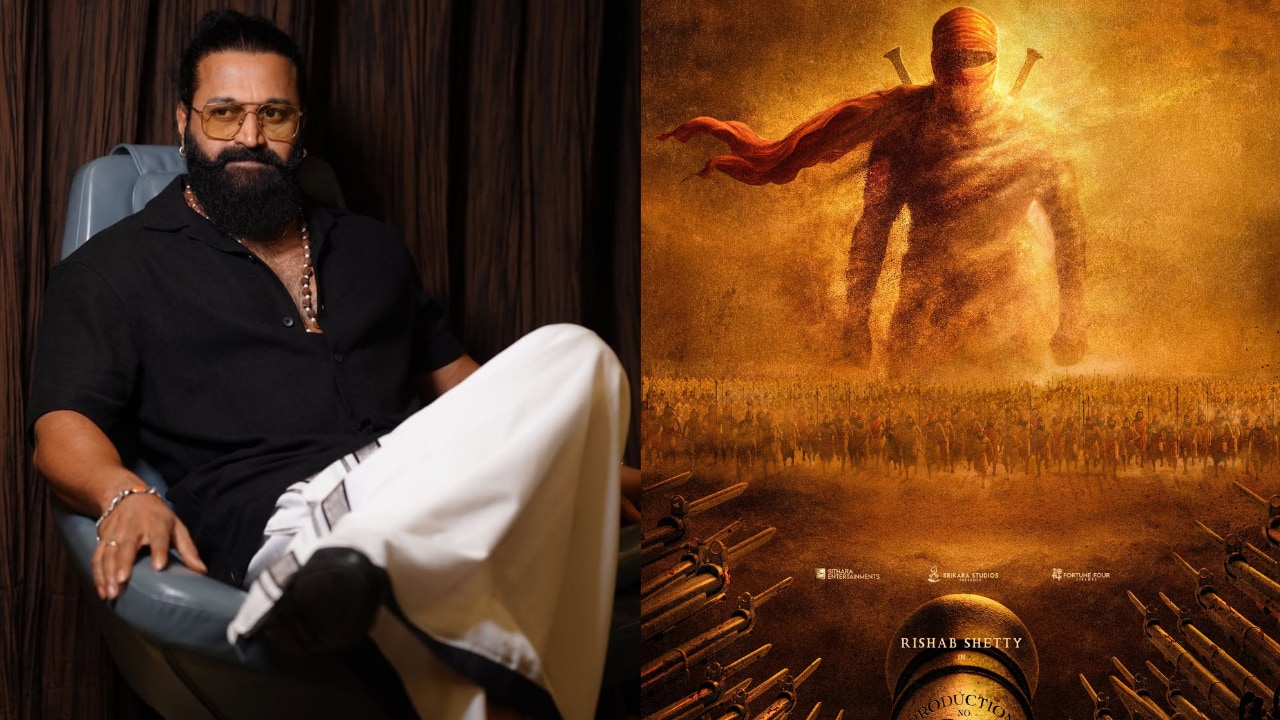 Rishab Shetty's grand Telugu debut announced, first look poster out