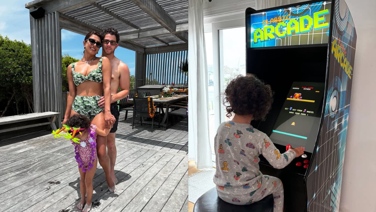Nick Jonas shares adorable July moments with wife Priyanka Chopra and daughter Malti, see here