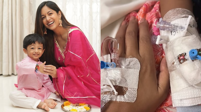 Ishita Dutta reveals both she and son Vaayu were hospitalised: It's been a  really tough month