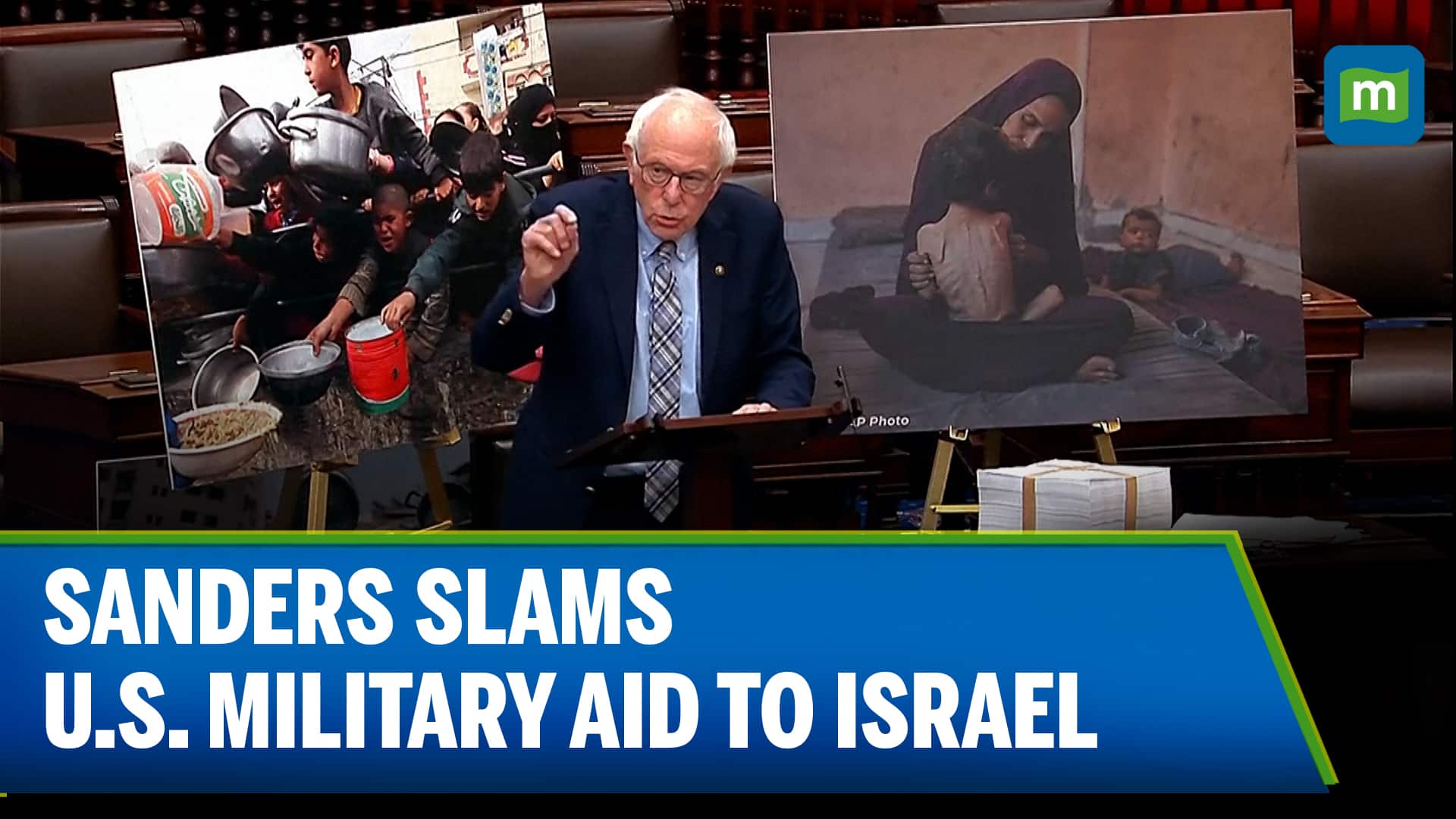 'The time is long overdue' - Bernie Sanders urges Senate to end U.S. military aid to Israel